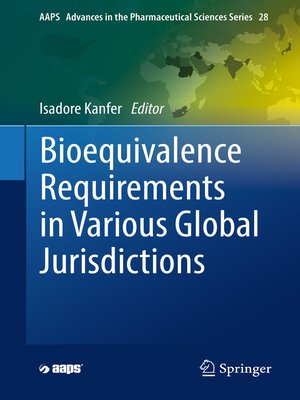cover image of Bioequivalence Requirements in Various Global Jurisdictions